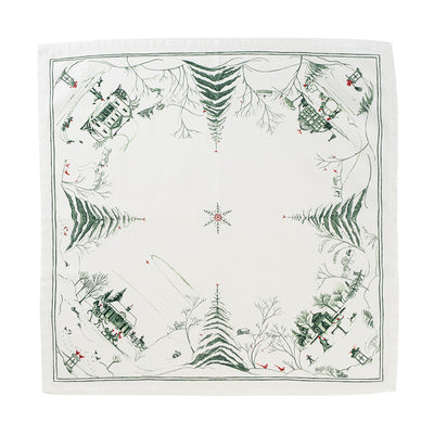 Country Estate Winter Frolic Napkins, Evergreen (Set of 4) - Juliska