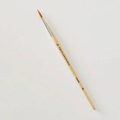 Watercolor Paintbrush, Set of 5 Wood Brushes