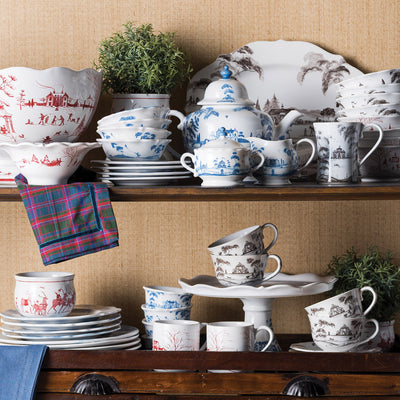 Country Estate Berry Bowl - Delft Blue