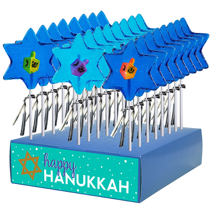 Hanukkah Lollipop