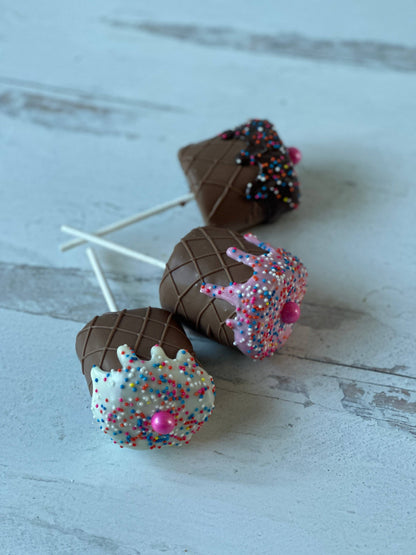Jumbo Chocolate Dipped Marshmallow Ice Cream