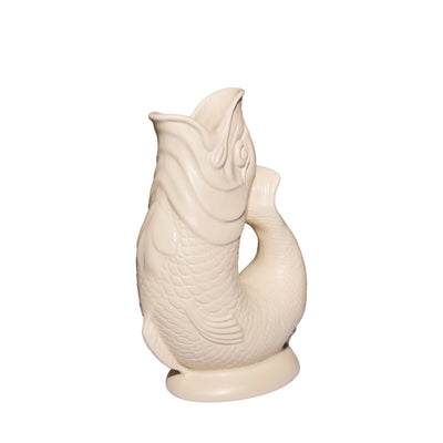 Matte Sand Gluggle Jug (L)