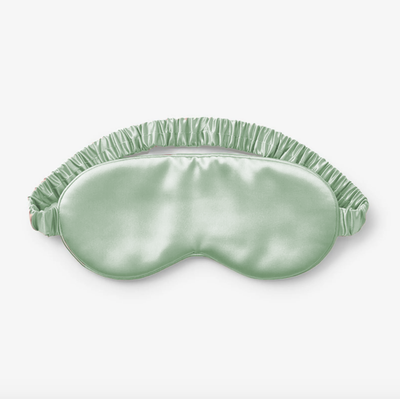 Beige Eucalyptus Silk Sleep Mask