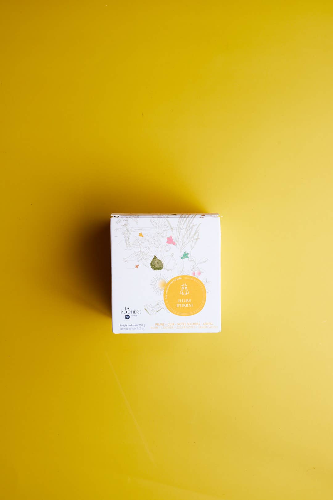 Fleurs d'Orient Vanilla Bee Candle - La Rochere