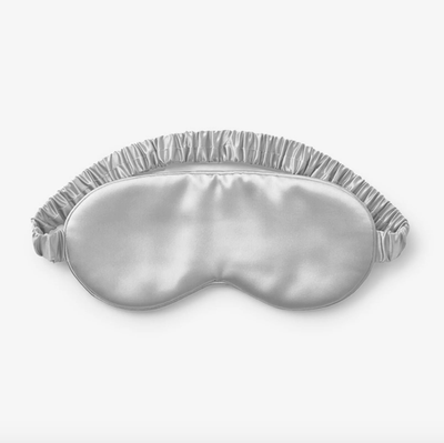 Gray Eucalyptus Silk Sleep Mask