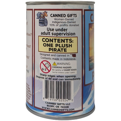 Canned Pirate, Foil Lid
