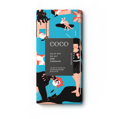 Isle of Skye Sea Salt Dark Chocolate Bar - Coco Chocolatier
