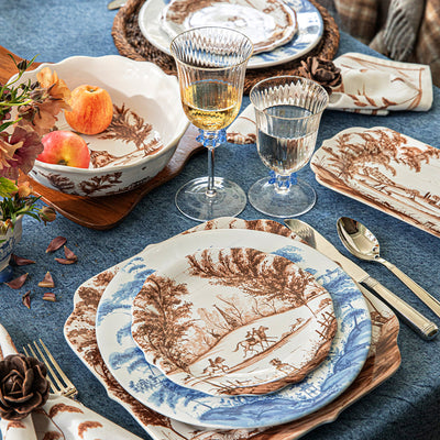 Country Estate Harvest Serving Bowl, Sepia - Juliska (10in)