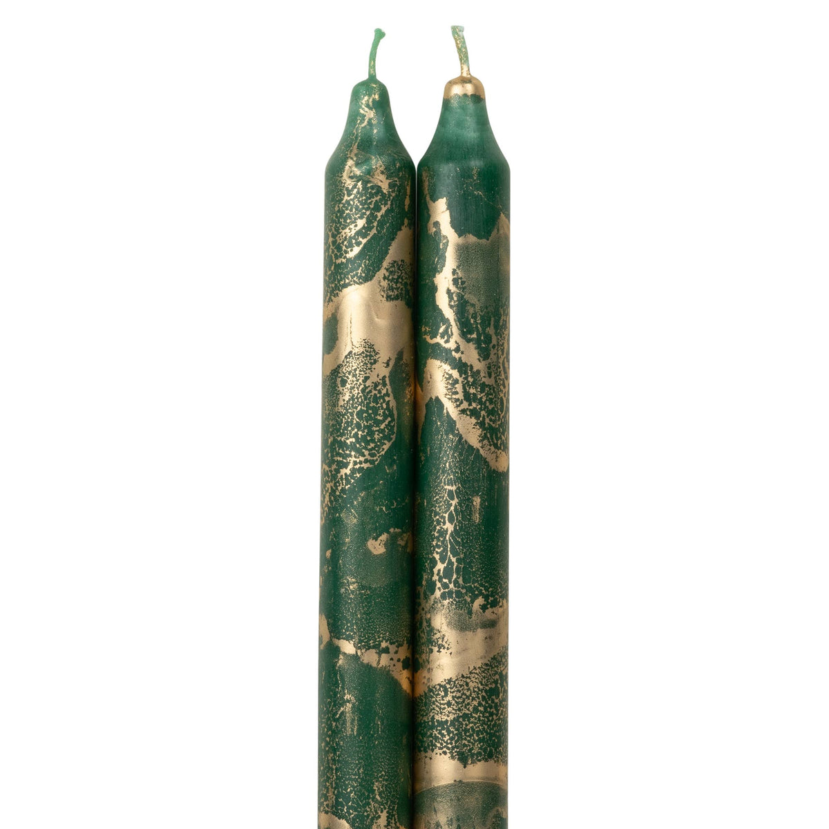 Taper Candles, Stone with Gold - 12in (2 tapers)