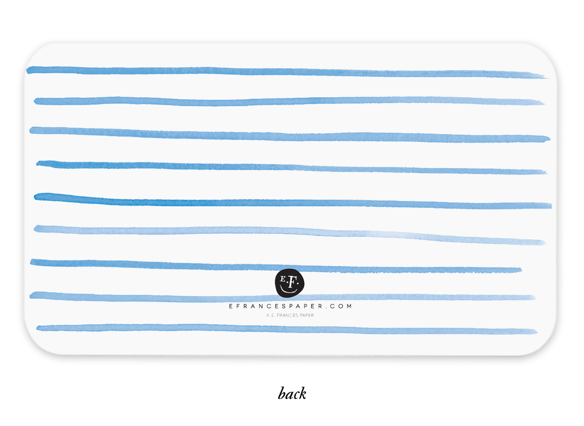 Sailboat Little Notes - E. Frances Paper (85 cards, 3.5in x 2.5in)