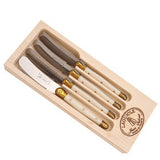 Spreaders, Ivory & Brass (Set of 4) - Jean Dubost Laguiole