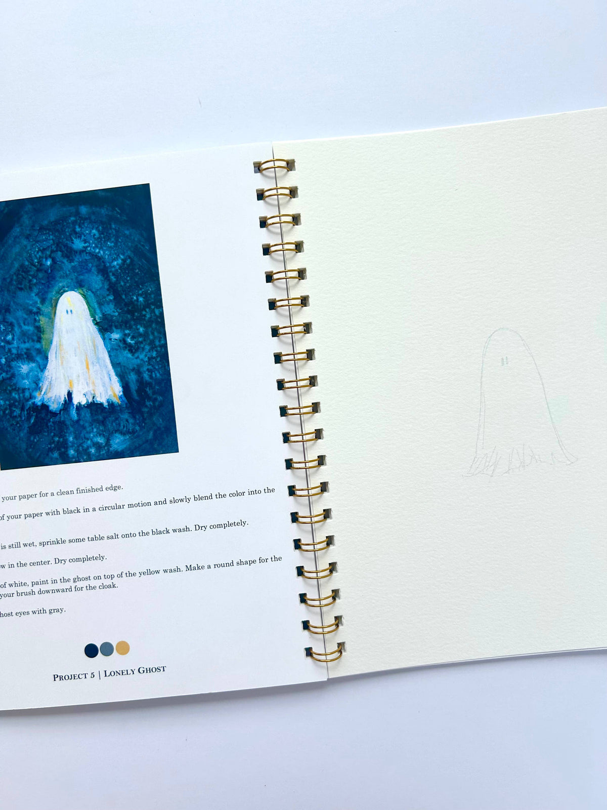 Halloween Vol. 1 Watercolor Workbook