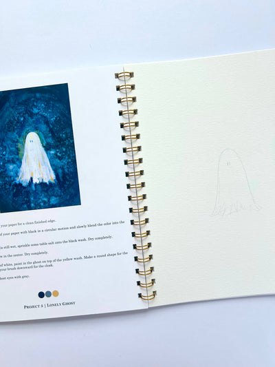 Halloween Vol. 1 Watercolor Workbook
