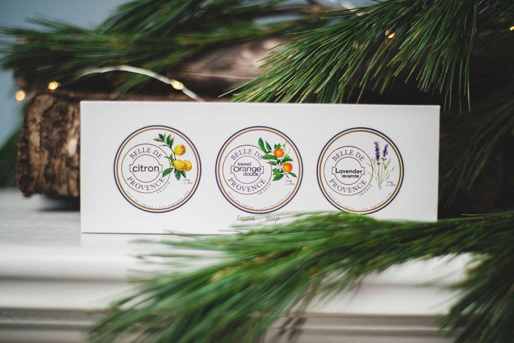 Bar Soap Gift Collection - Belle De Provence (3 Soaps)