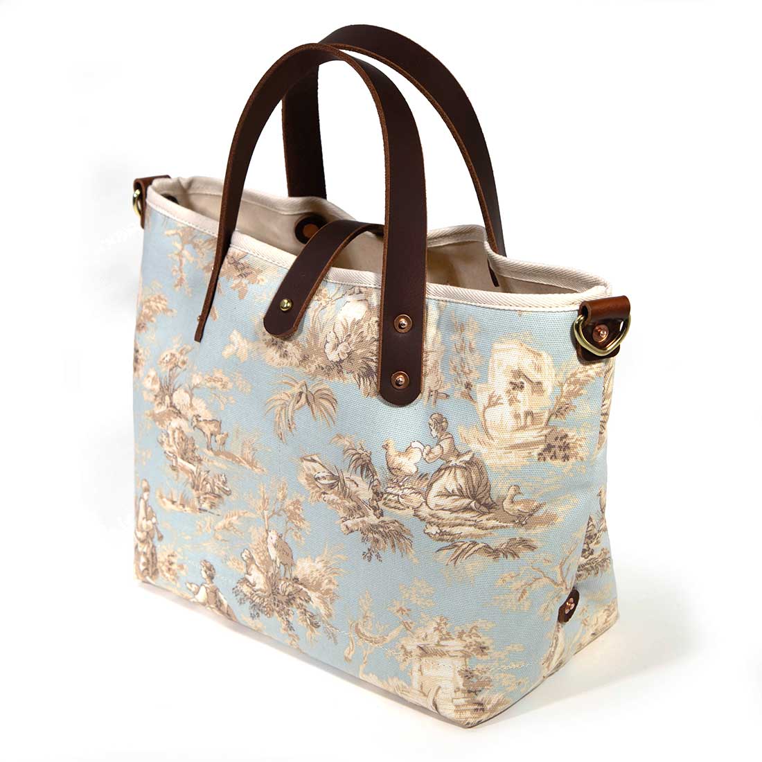 Celeste Toile Mini Tote - General Knot & Co.