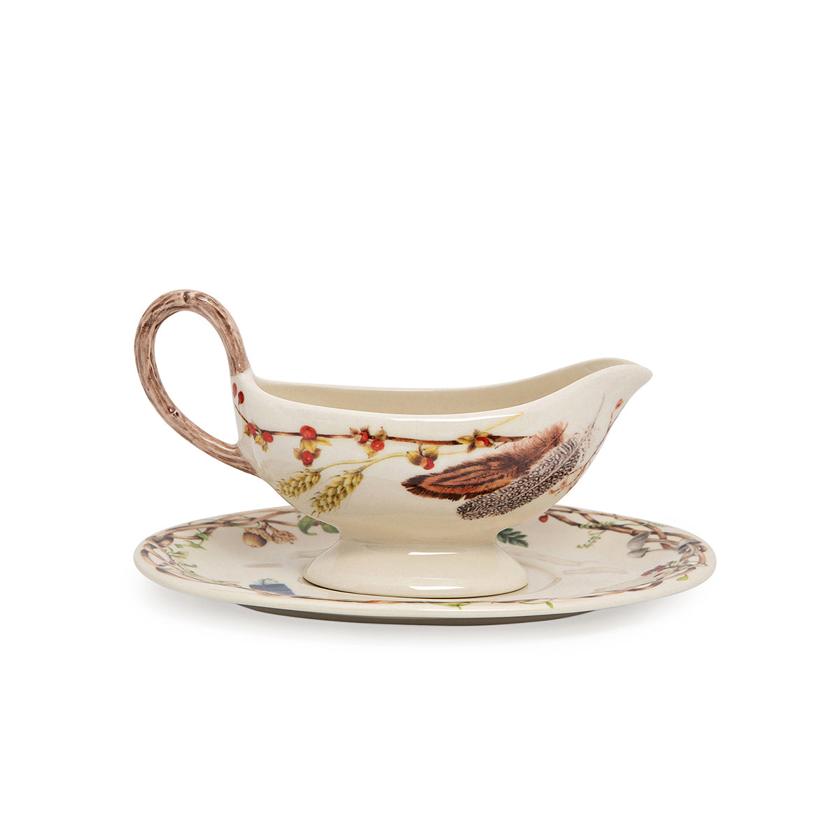 Forest Walk Sauce Boat & Stand - Juliska