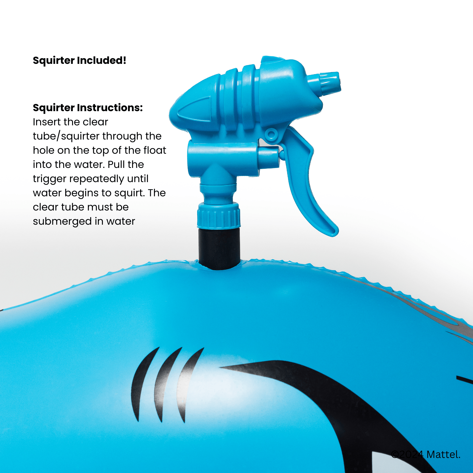 FUNBOY x Hot Wheels Kids Sharkruiser Float with Water Squirter
