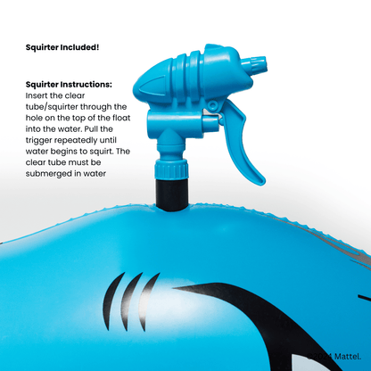 FUNBOY x Hot Wheels Kids Sharkruiser Float with Water Squirter