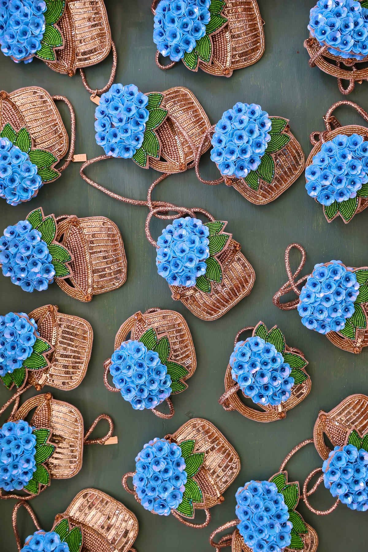 The Hydrangea Bag Charm