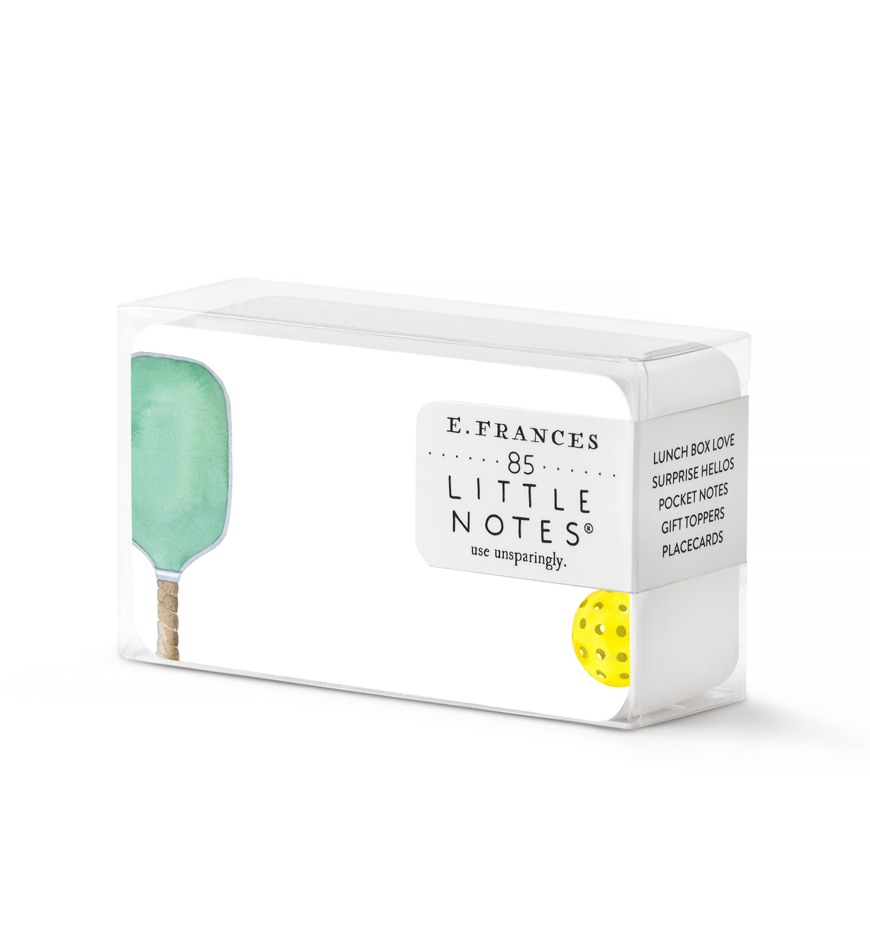 Pickleball Little Notes - E. Frances Paper (85 cards, 3.5in x 2.5in)
