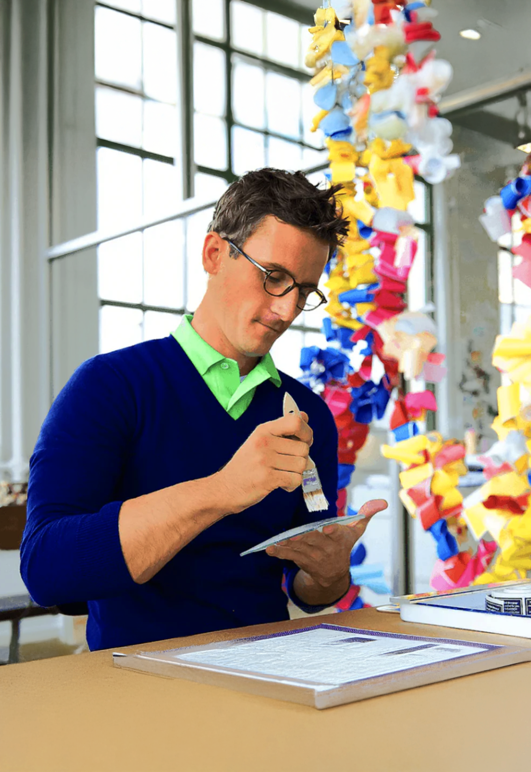 Glistening Pink Rose Decoupage Glass Tray - Ben's Garden (4in x 6in)