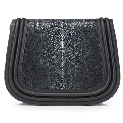Cement, Hazel Classic Saddle Bag - Vivo