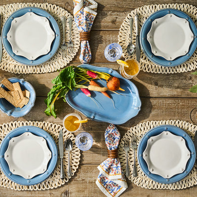 Berry & Thread Flared Cereal/Ice Cream Bowl - Chambray