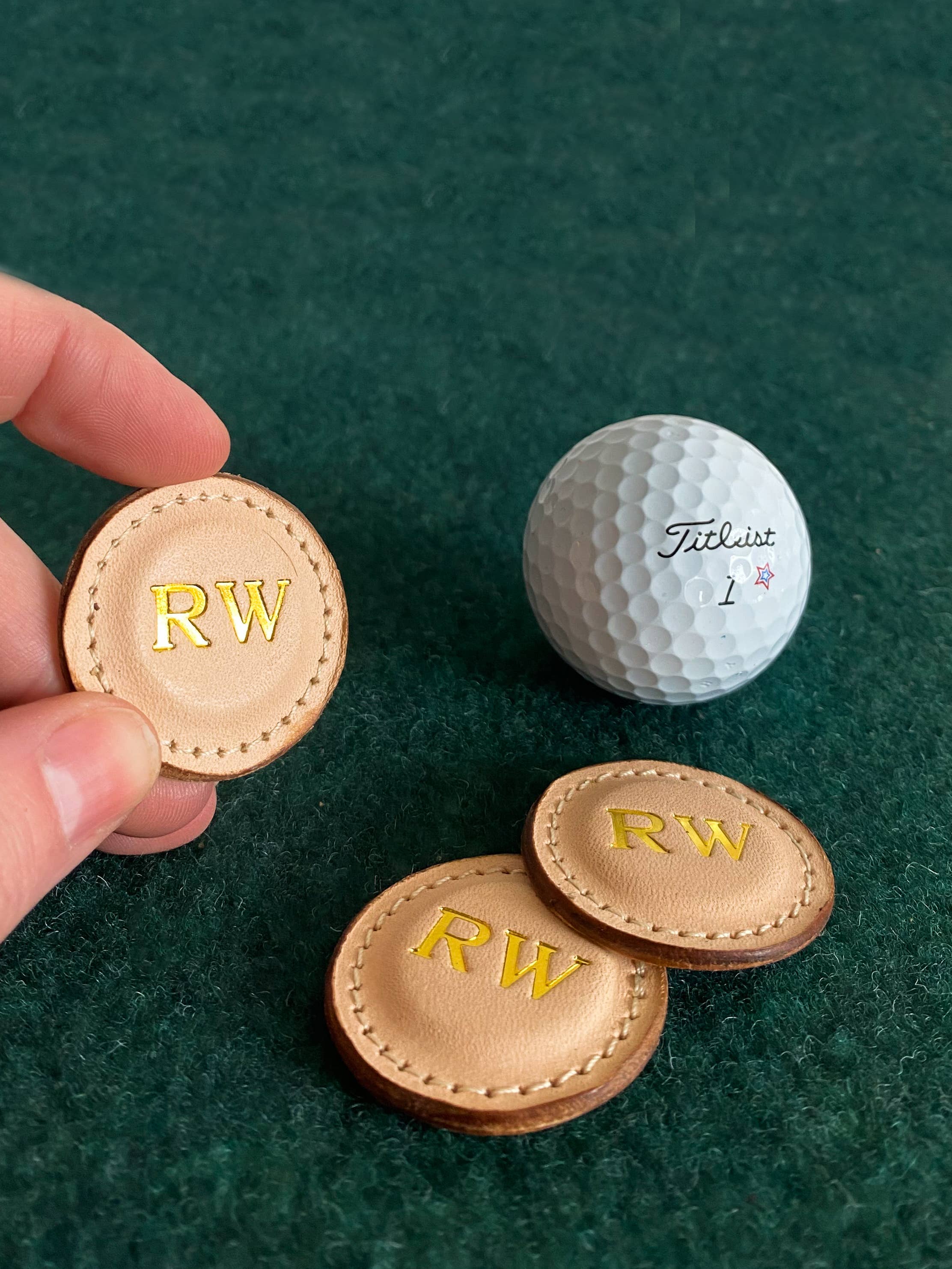 Golf Ball Markers, 'Lobster' Natural (Set of 2)