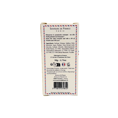 Savonnette Croissant Soap - Senteurs de France (1.7oz / 50g)