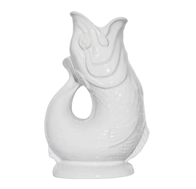 White Gluggle Jug (XL)