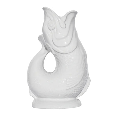 White Gluggle Jug (XL)