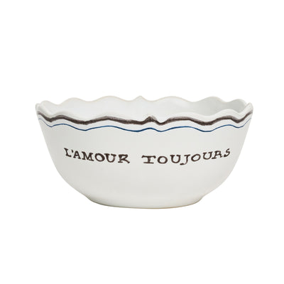 L'Amour Toujours Cereal/Ice Cream Bowl