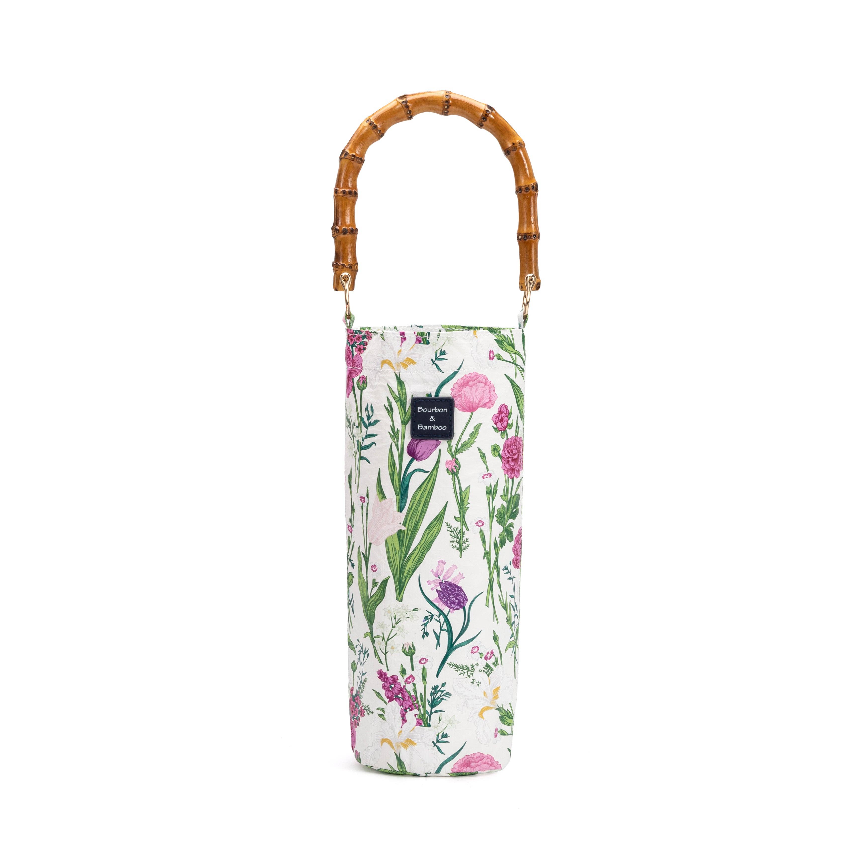 Wine Tote, Floral