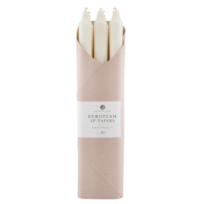 Taper Candles, New Leaf - 12in (6 tapers)
