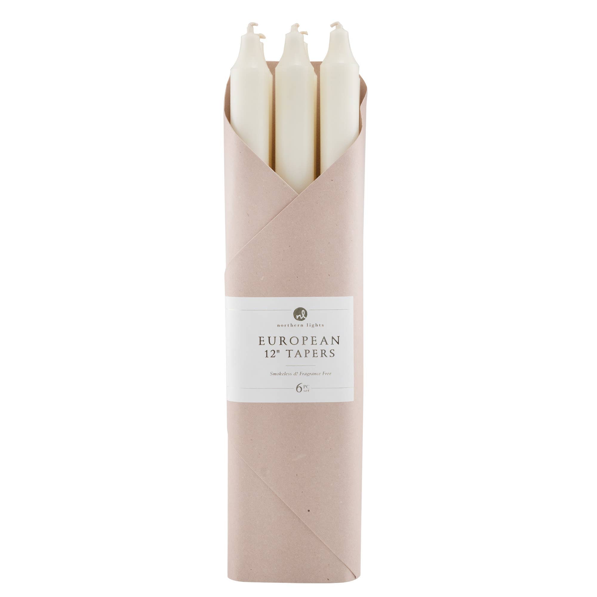 Taper Candles, Rosewood - 12in (6 tapers)