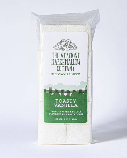 Toasty Vanilla Flavored Gourmet Marshmallows - The Vermont Marshmallow Co. (6oz / 170g)