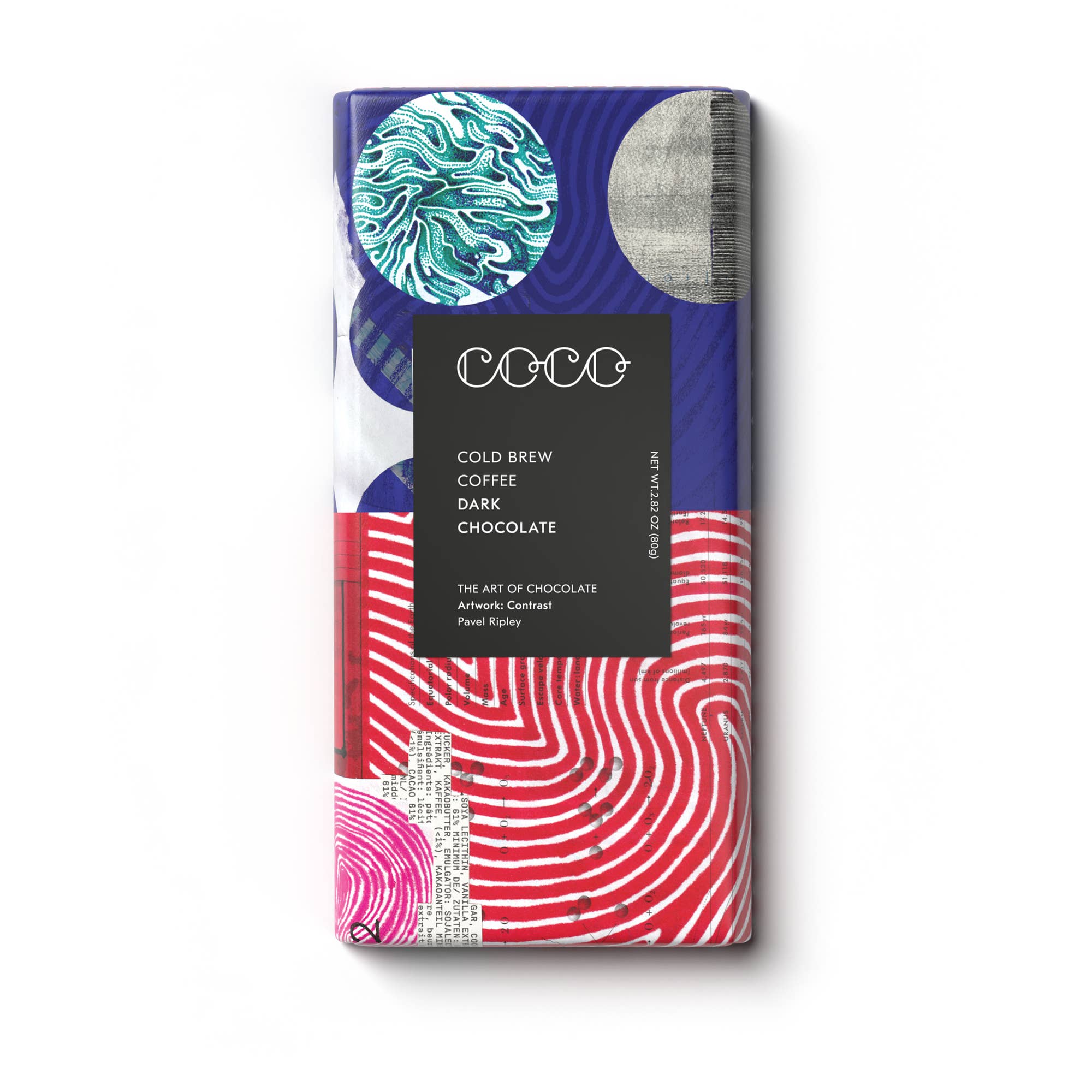 Cold Brew Coffee Dark Chocolate Bar - Coco Chocolatier
