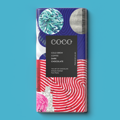 Cold Brew Coffee Dark Chocolate Bar - Coco Chocolatier