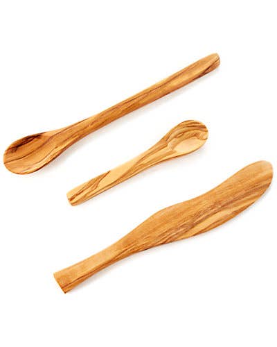 Olivewood Jam Spoon - Bella Cucina (7in)