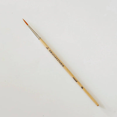 Watercolor Paintbrush, Set of 5 Wood Brushes