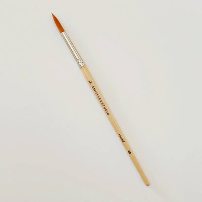 Watercolor Paintbrush, Set of 5 Wood Brushes