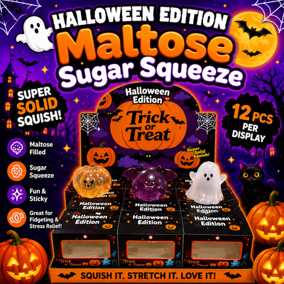 Halloween Edition Maltose Sugar Squeeze, Trick or Treat