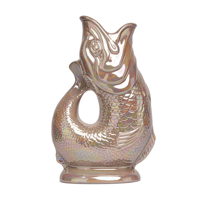 Mushroom Lustre Gluggle Jug (XL)