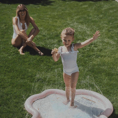Kids Splash Pad, Ice Cream Shape Inflatable