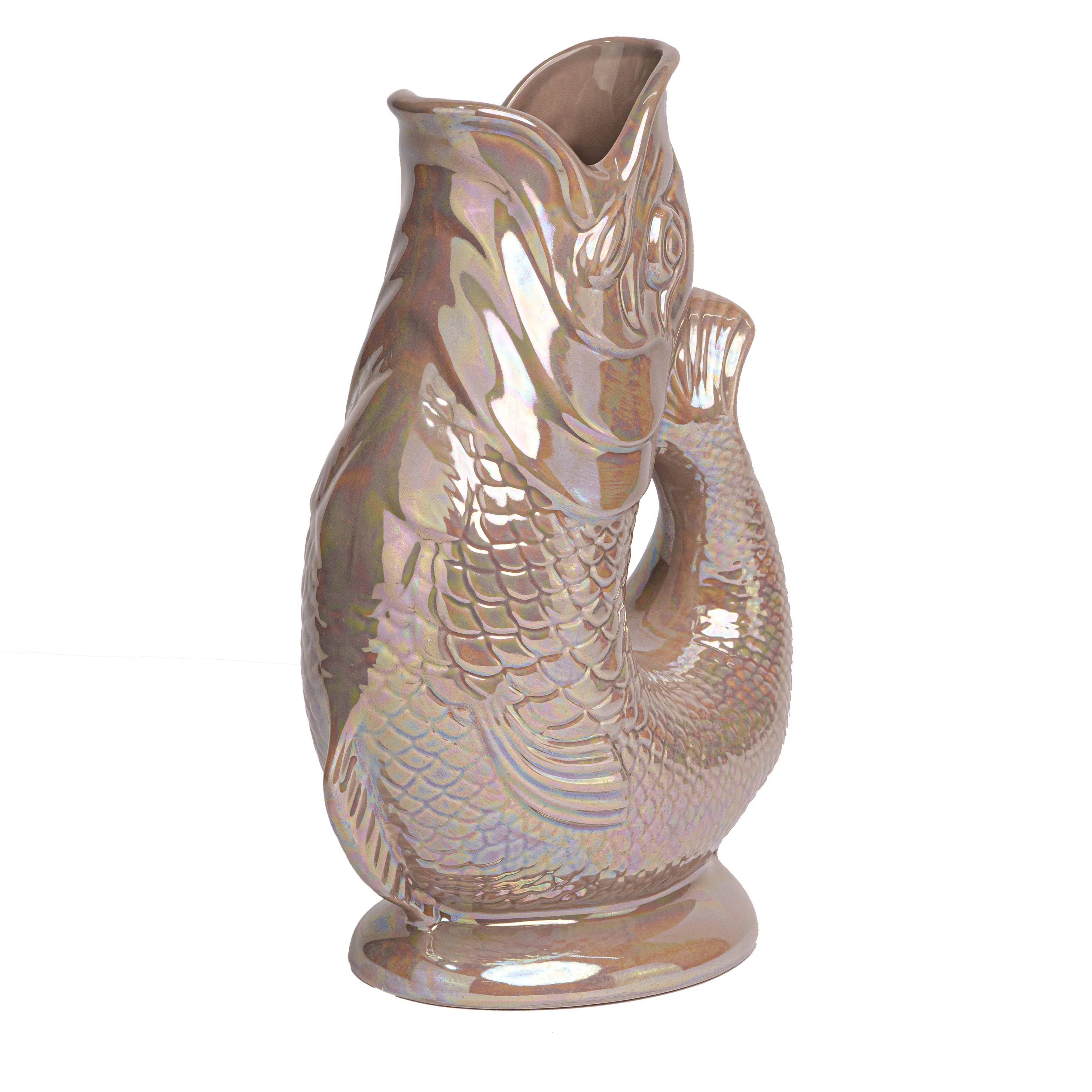 Mushroom Lustre Gluggle Jug (XL)