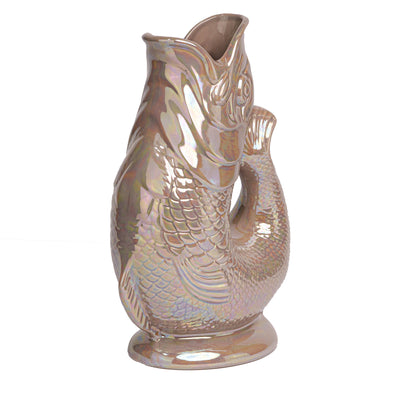Mushroom Lustre Gluggle Jug (XL)