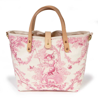 French Rose Toile Mini Tote - General Knot & Co.