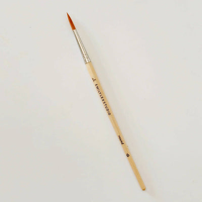Watercolor Paintbrush, Set of 5 Wood Brushes