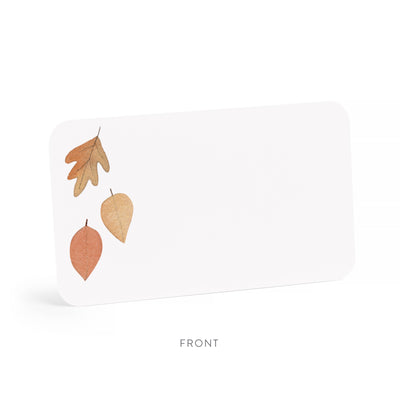 Falling Leaves Little Notes - E. Frances Paper (85 cards, 3.5in x 2.5in)