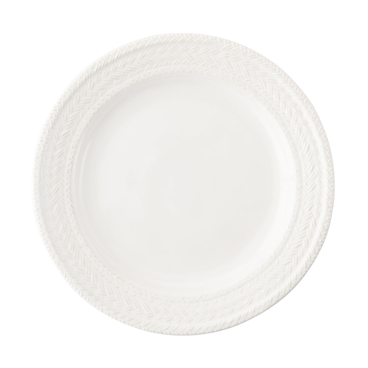 Le Panier Dinner Plate - Whitewash